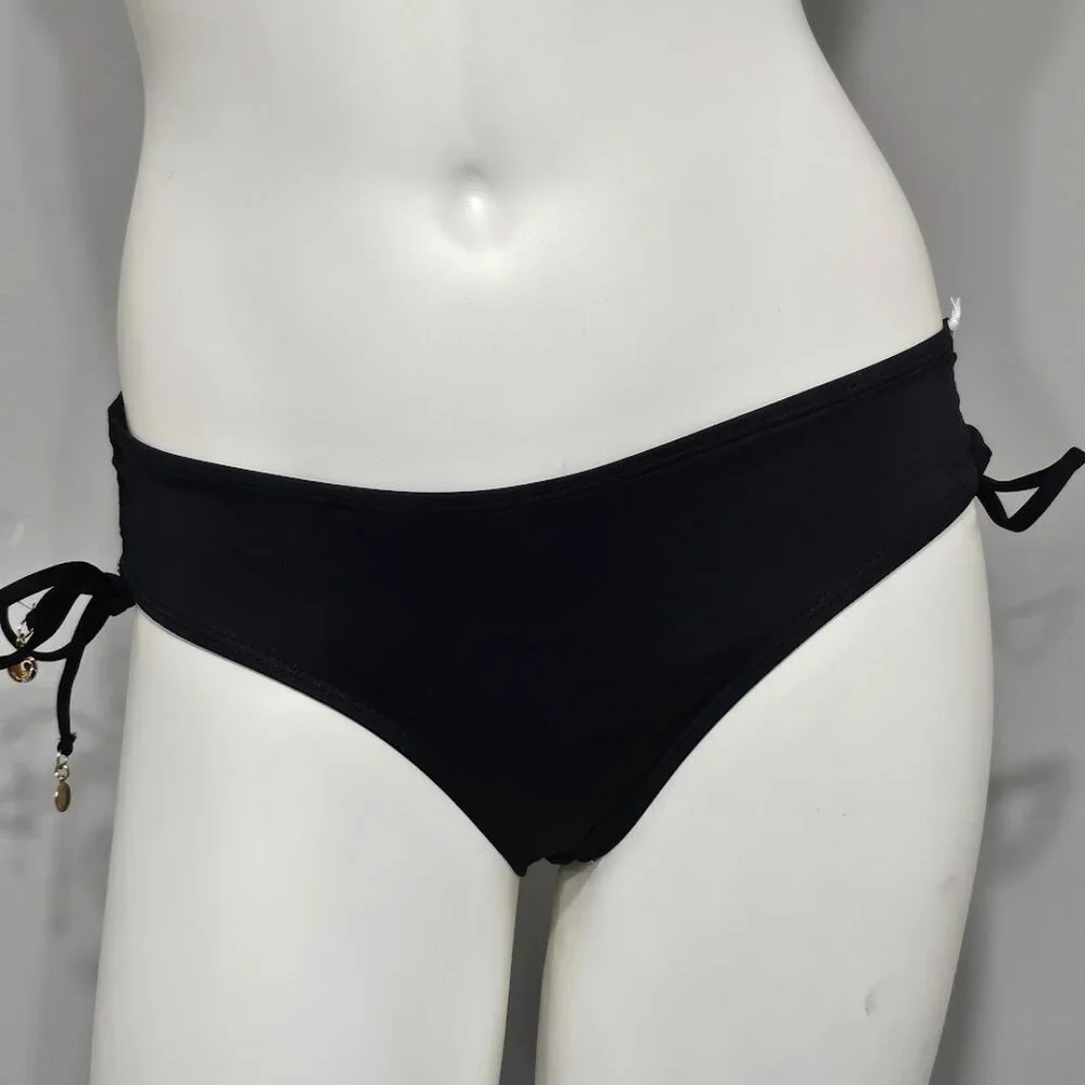 Anne Cole Ruched-Side Bikini Bottoms Size Small